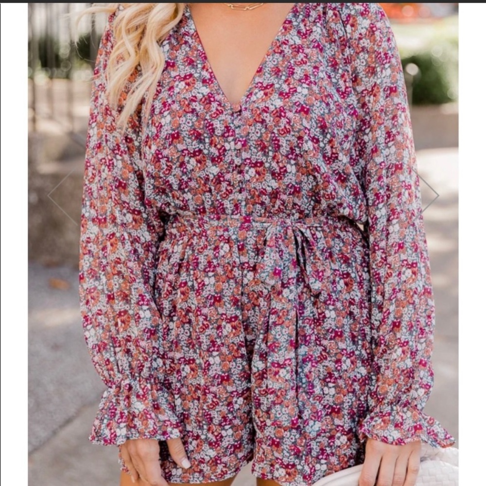 Floral Romper